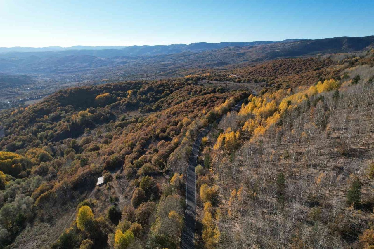Soğuksu Milli Parkı’nda masalsı sonbahar manzarası