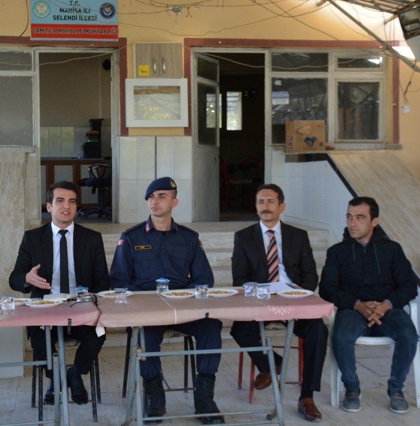 Kaymakam Okumuş kırsal mahallelerde vatandaşların sorunlarını dinledi