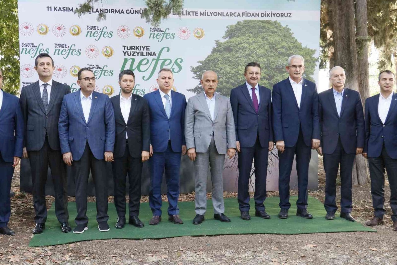 Bakan Kirişci: "Türkiye ağaçlandırmada Avrupa’da birinci dünyada dördüncü"