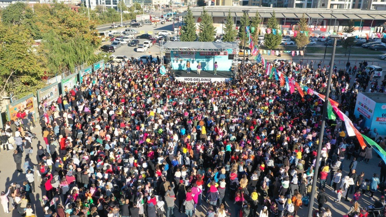 Kitap festivali çocuklarda güzel anılar bıraktı