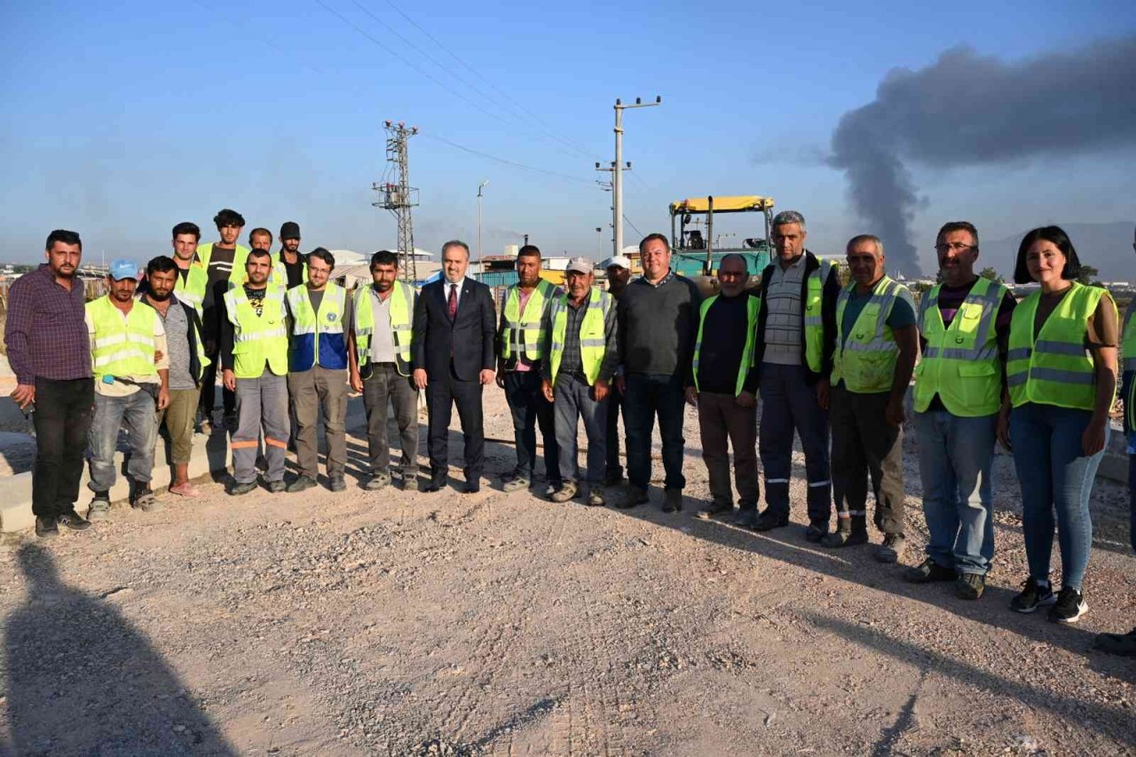 Bursa Şehir Hastanesi yolunda sona gelindi