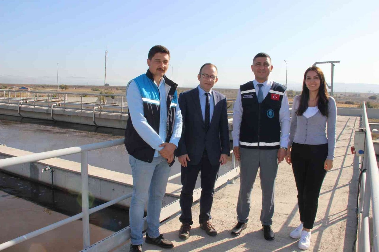 Balıkların yeni adresi atık su arıtma tesisi oldu