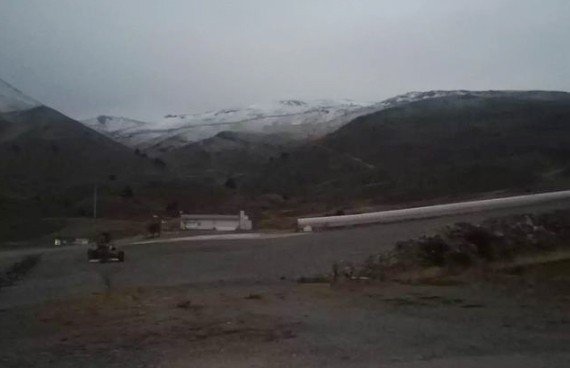 Bozdağ ve Karkın Dağı’nda mevsimin ilk karı görüldü