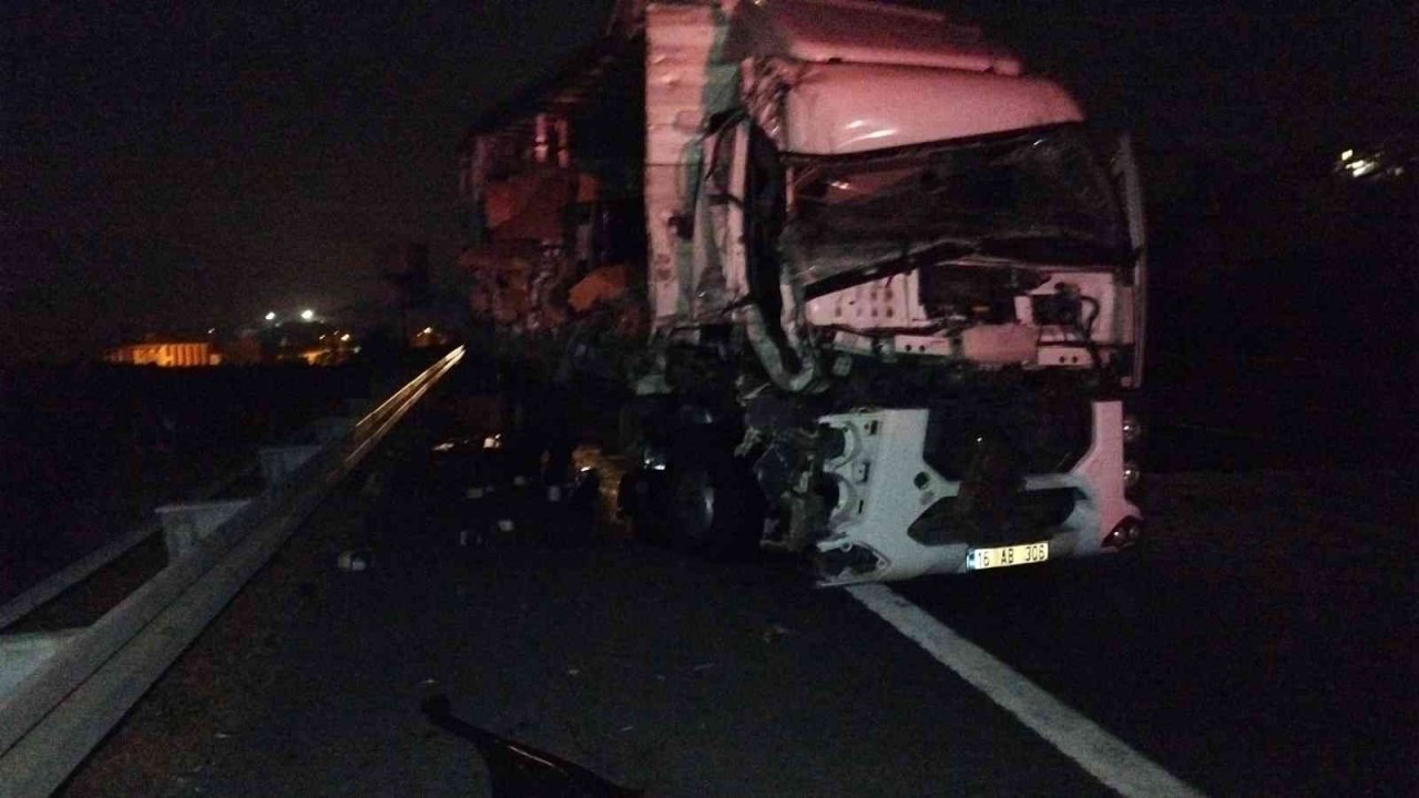 Otobanda inanılmaz ölüm