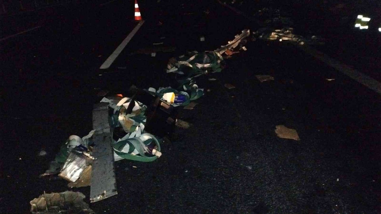 Otobanda inanılmaz ölüm