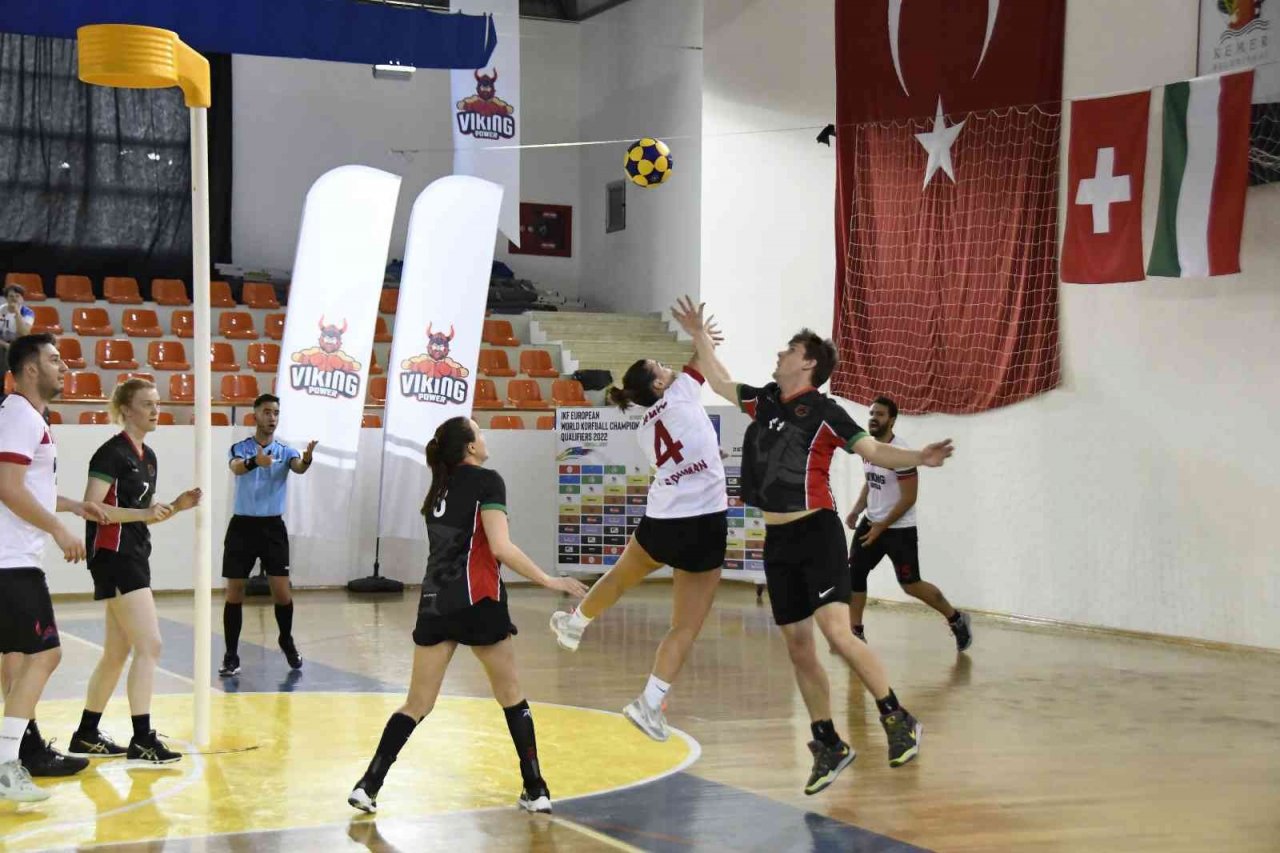 Kemer’de korfbol heyecanı sona erdi