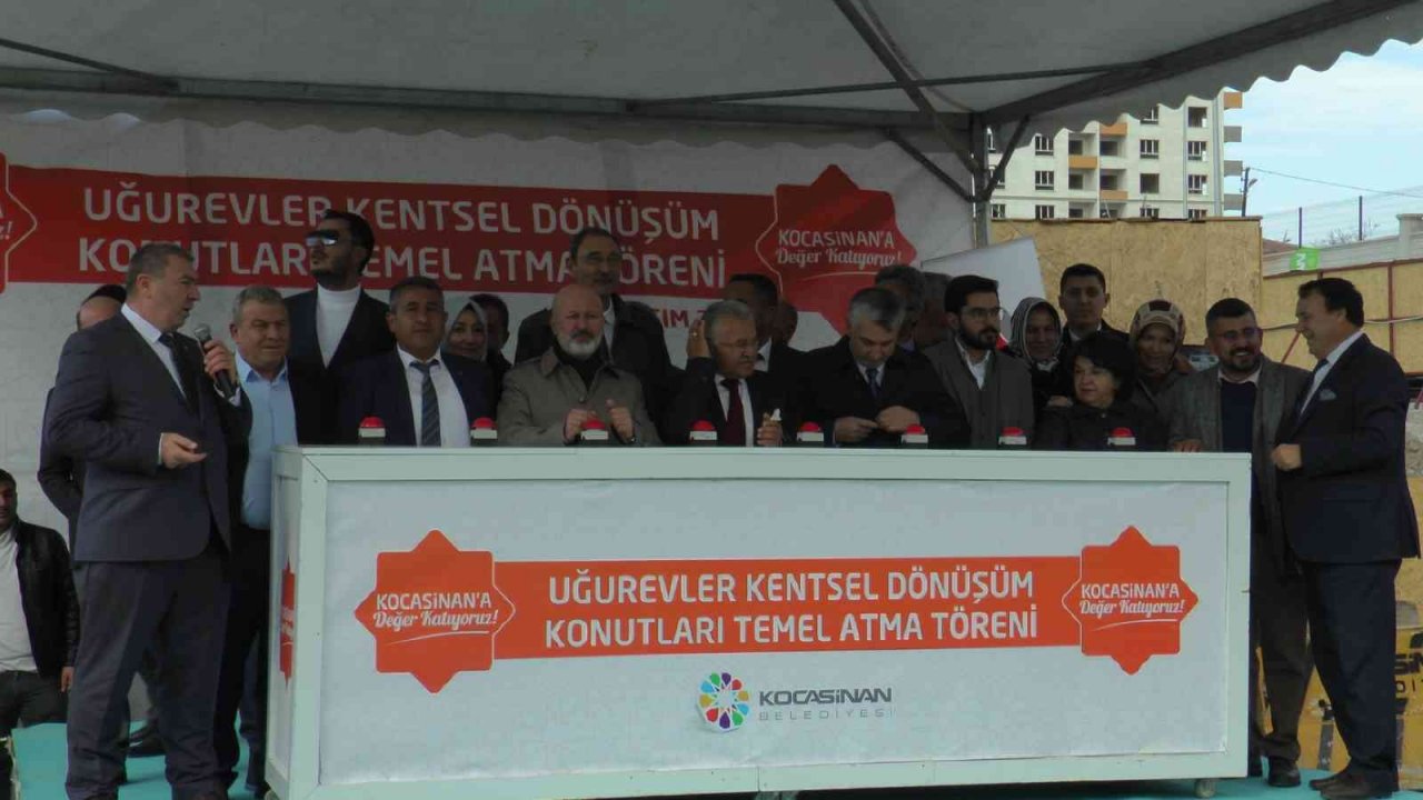Kocasinan Belediyesi’nden Uğurevler’e değer katan kentsel dönüşüm