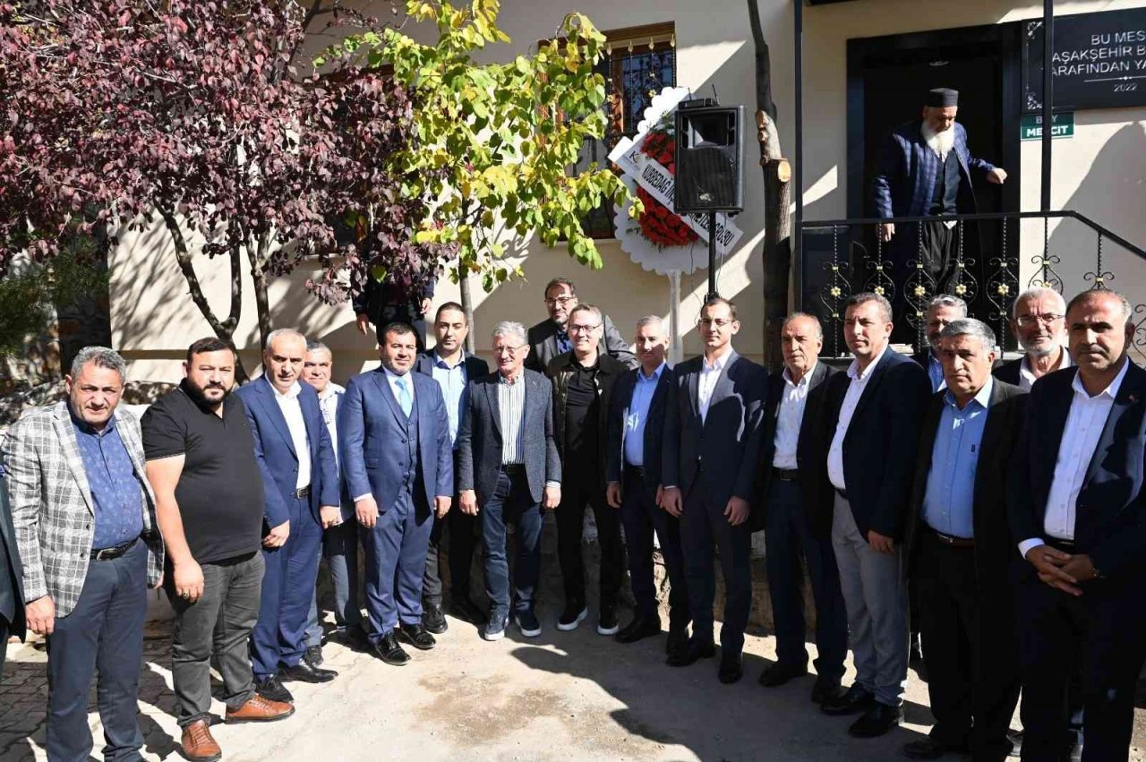 Pütürge’de mescit açılışı