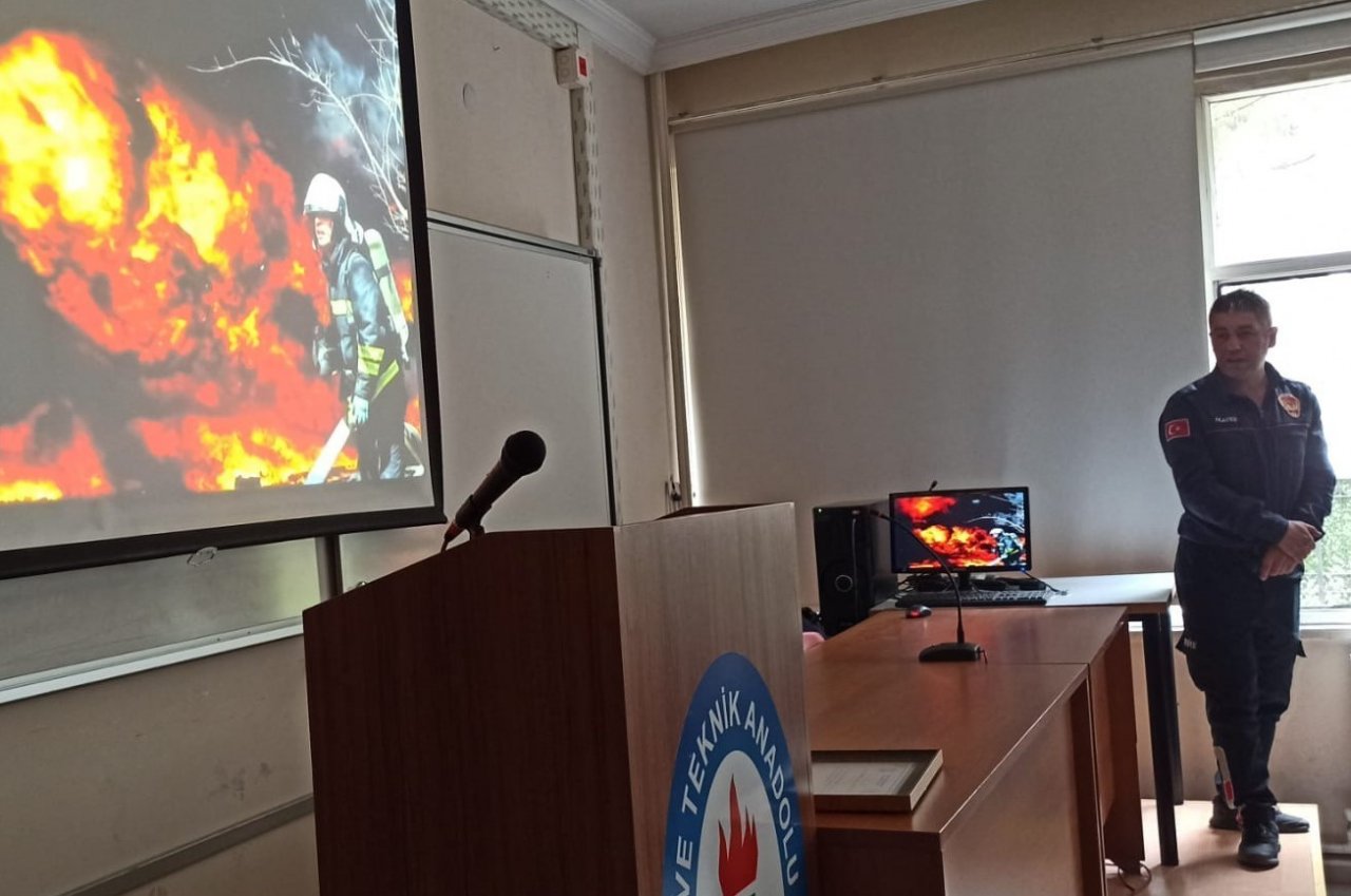 İtfaiyecilik mesleğini ilk ağızdan öğrendiler