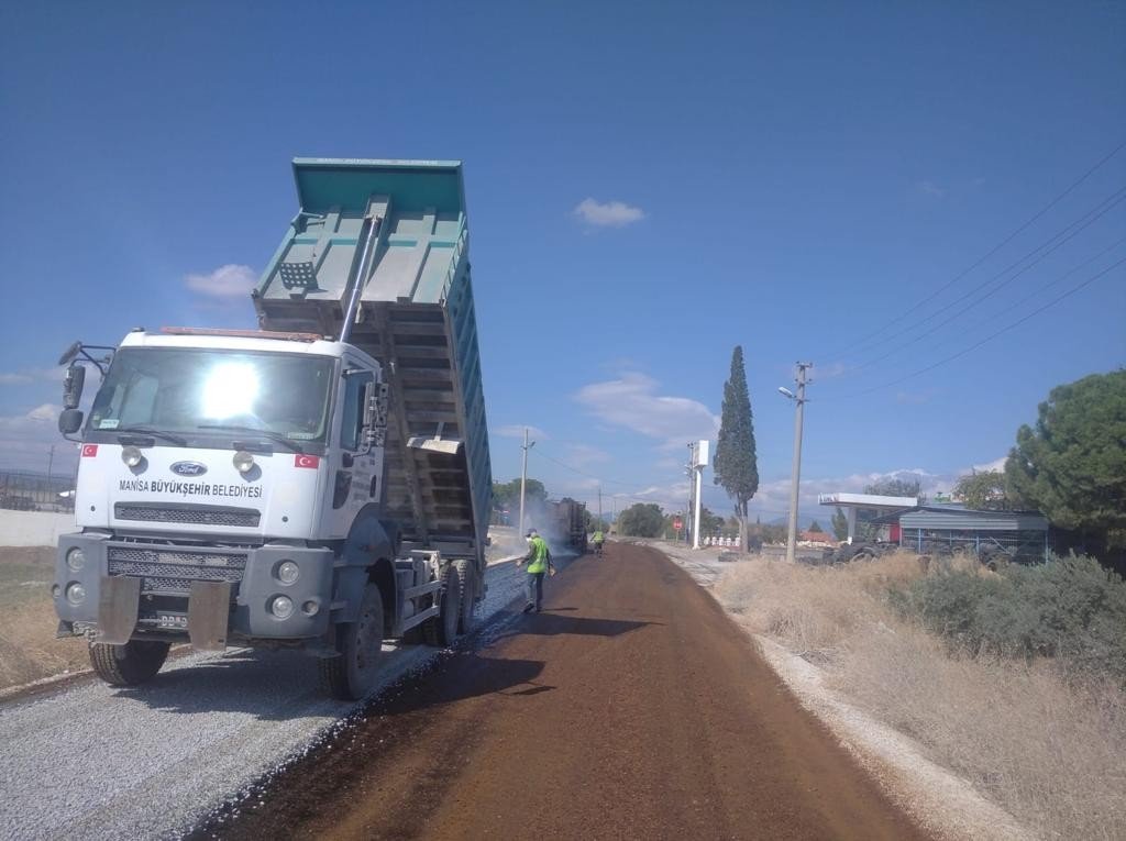 Manisa’da 2022’de 170 kilometrelik sathi kaplama