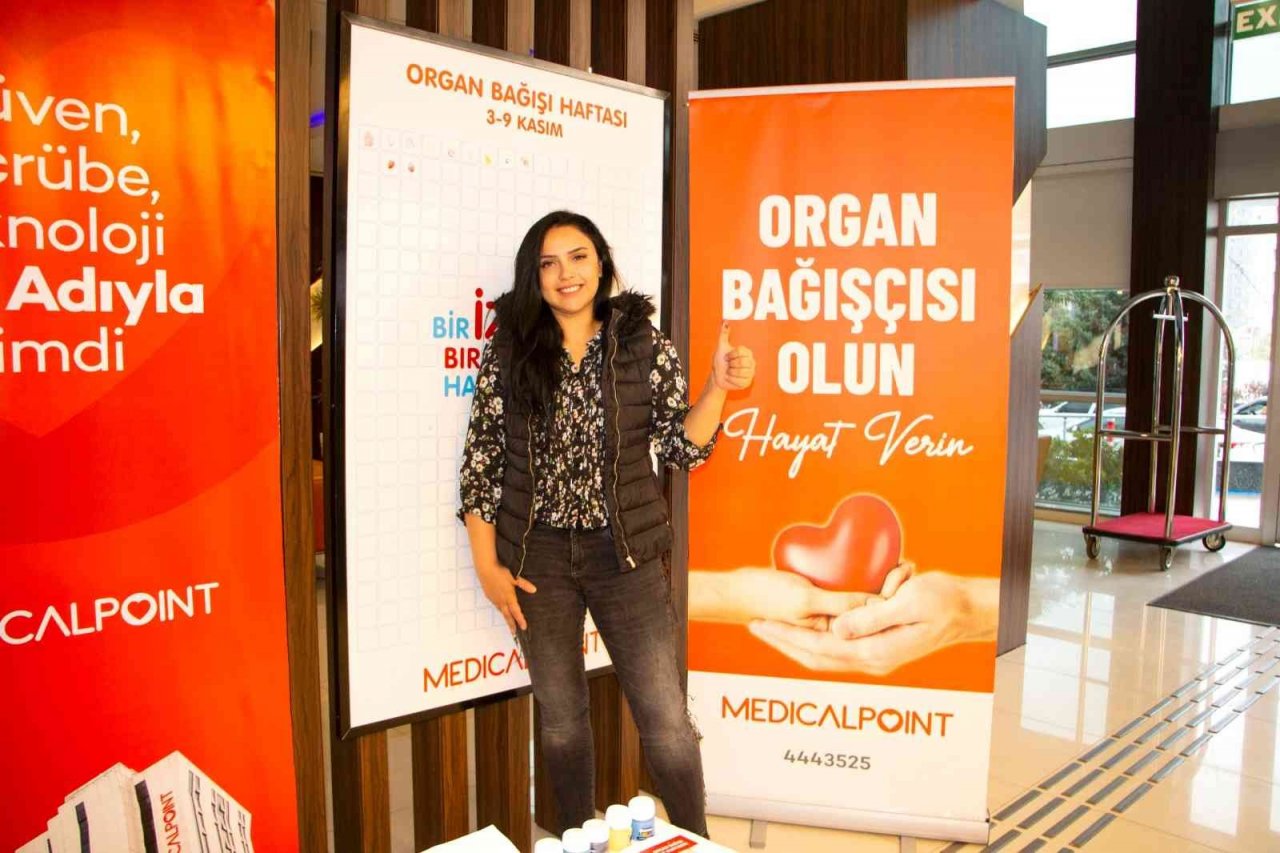 Medical Point’te organ bağış standı açıldı