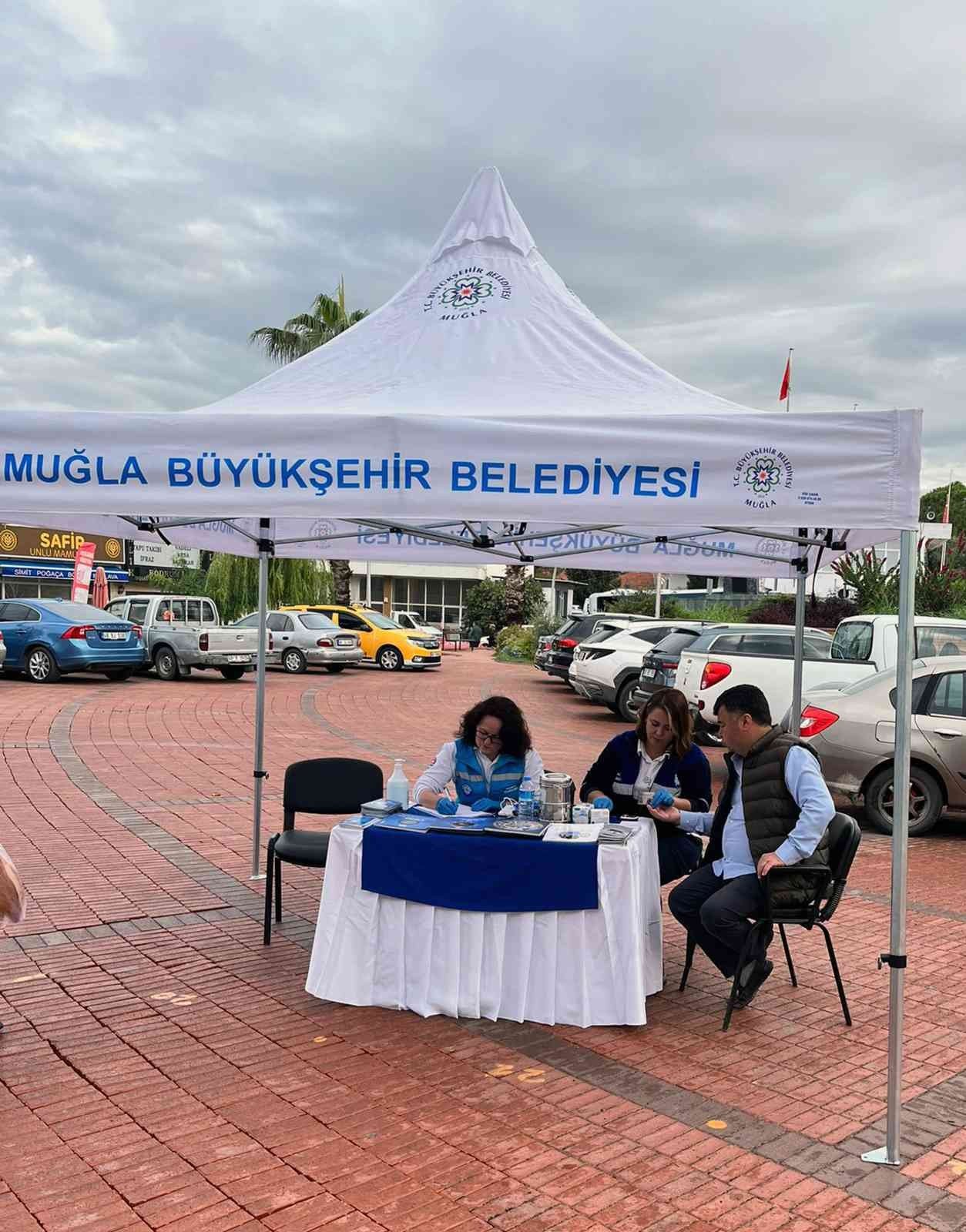 Büyükşehir’den 13 ilçede şeker ölçümü