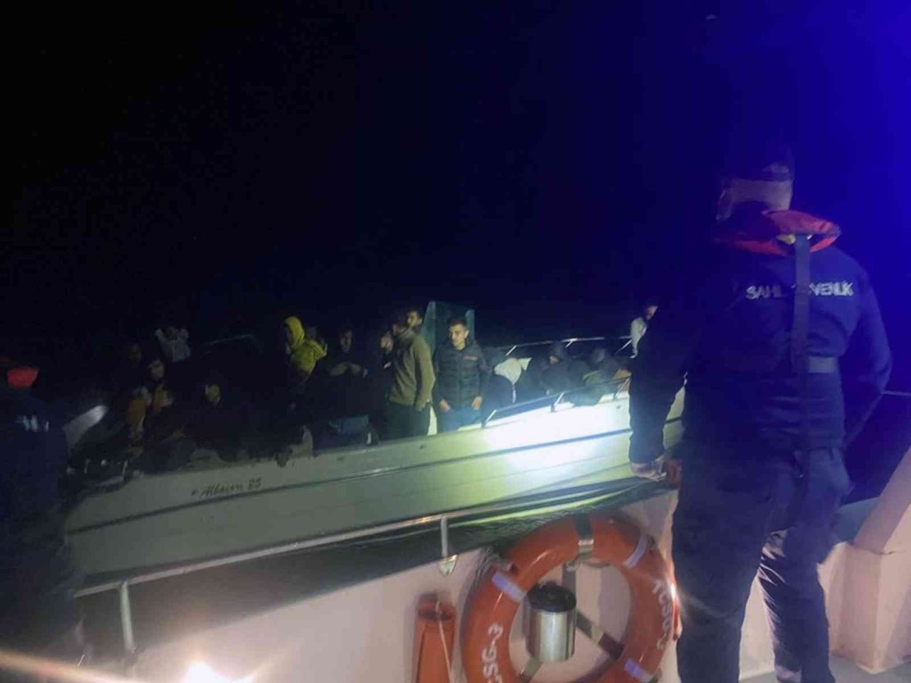 Muğla’da 72 düzensiz göçmen kurtarıldı