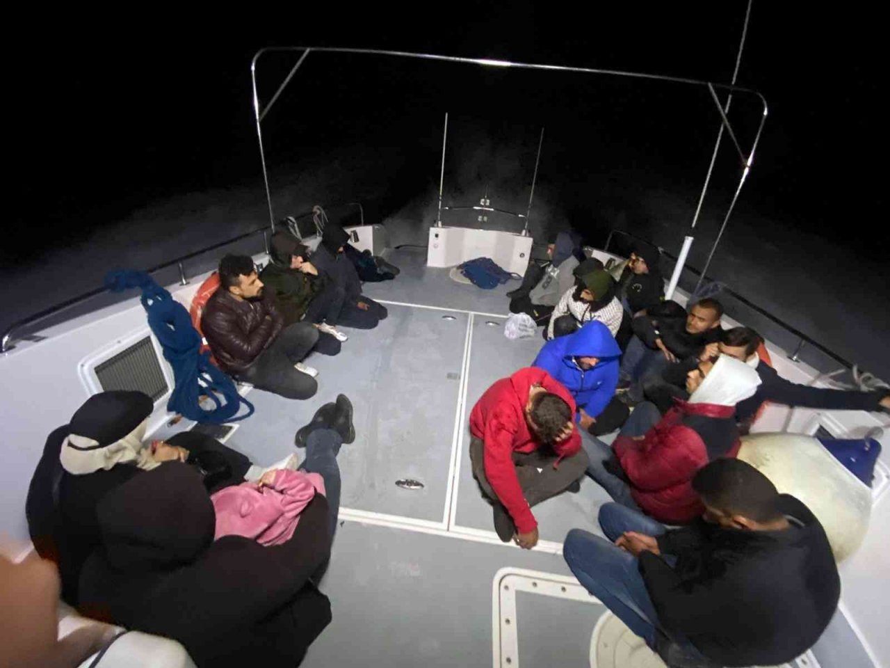 Muğla’da 72 düzensiz göçmen kurtarıldı