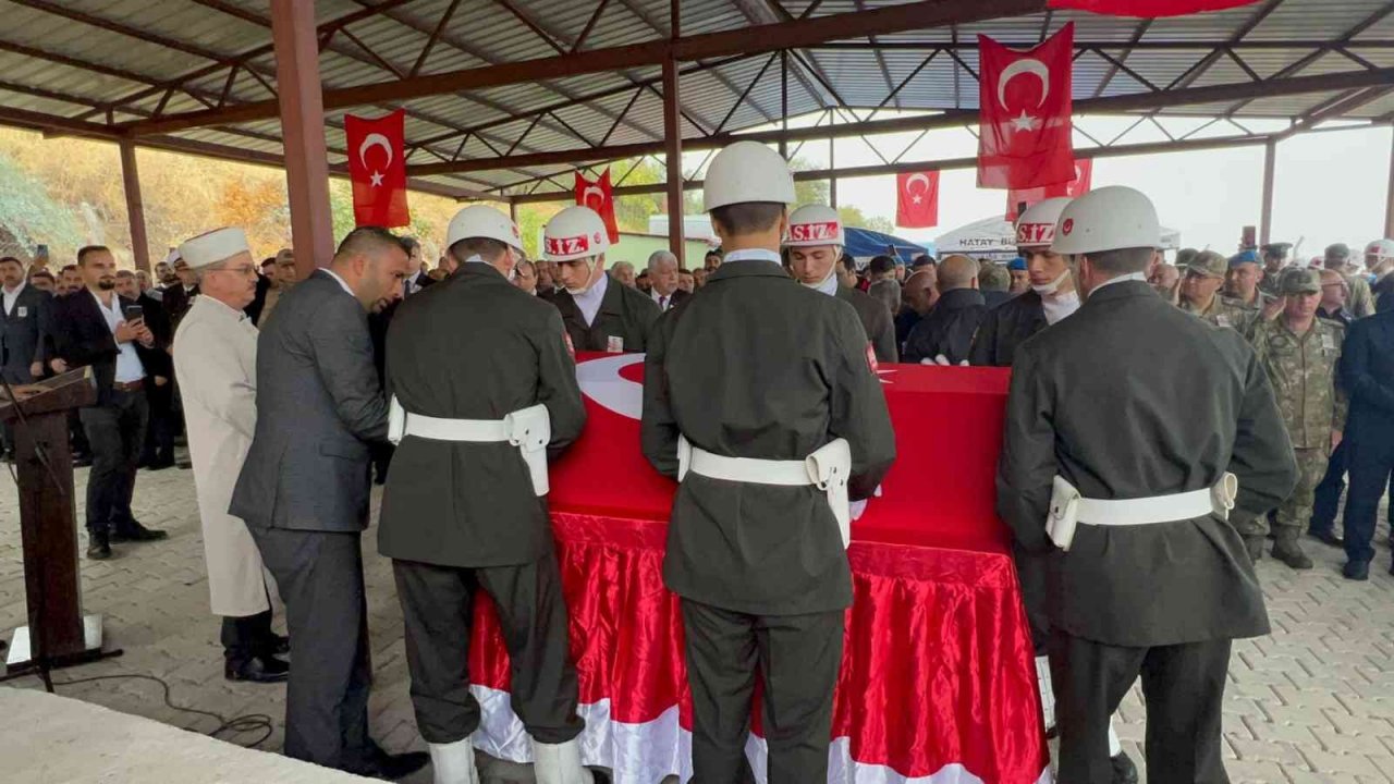 Kuzey Irak şehidi Hatay’da son yolculuğuna uğurlanıyor