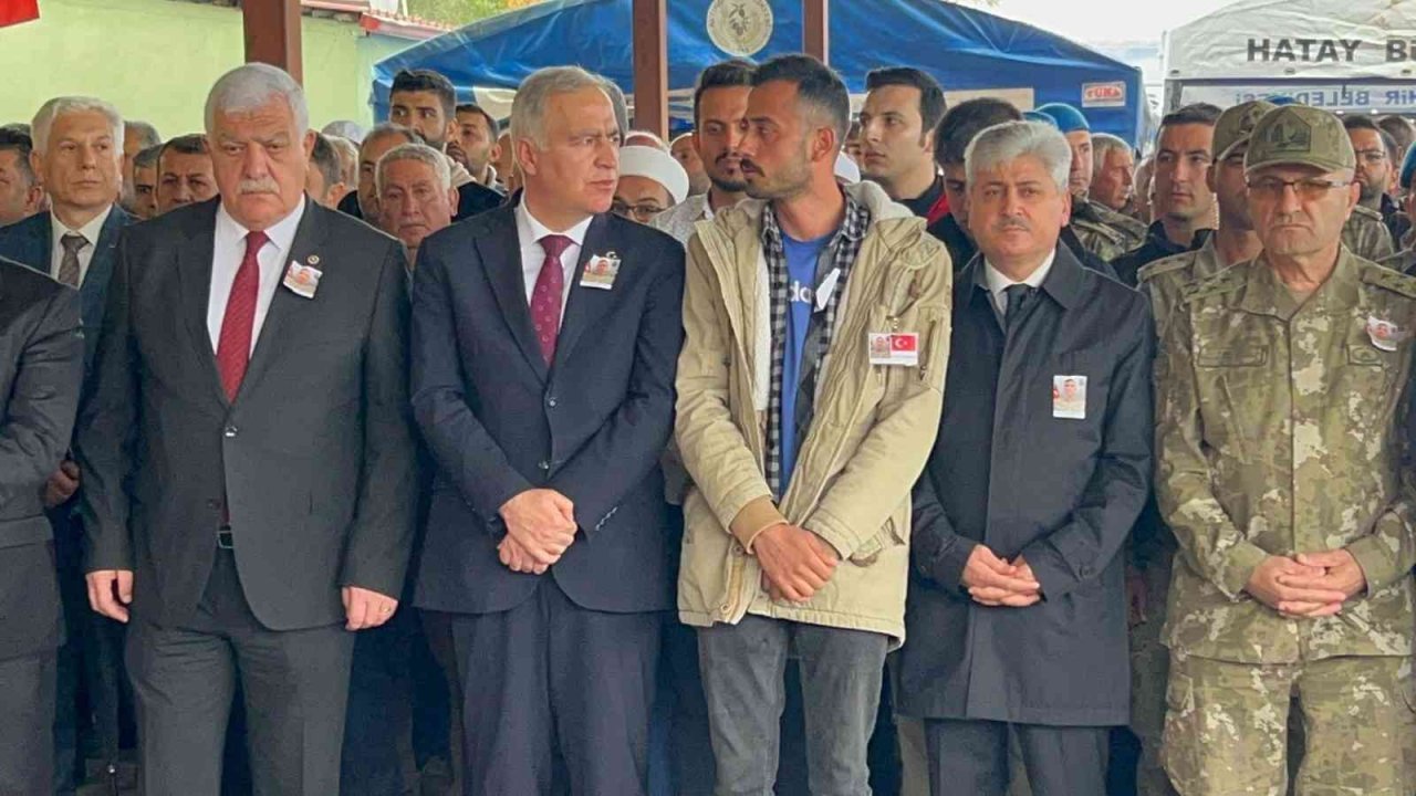 Kuzey Irak şehidi Hatay’da son yolculuğuna uğurlanıyor
