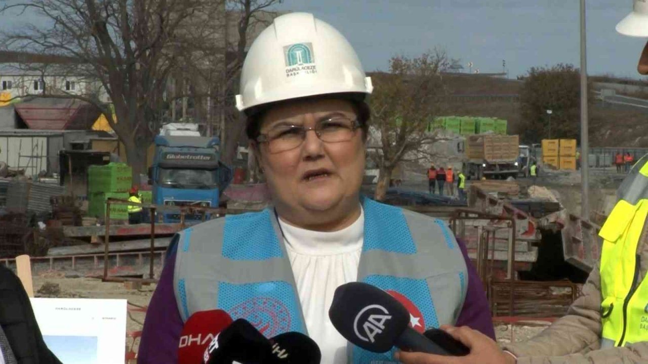 Darülaceze Sosyal Hizmet Şehri inşaatında sona yaklaşıldı