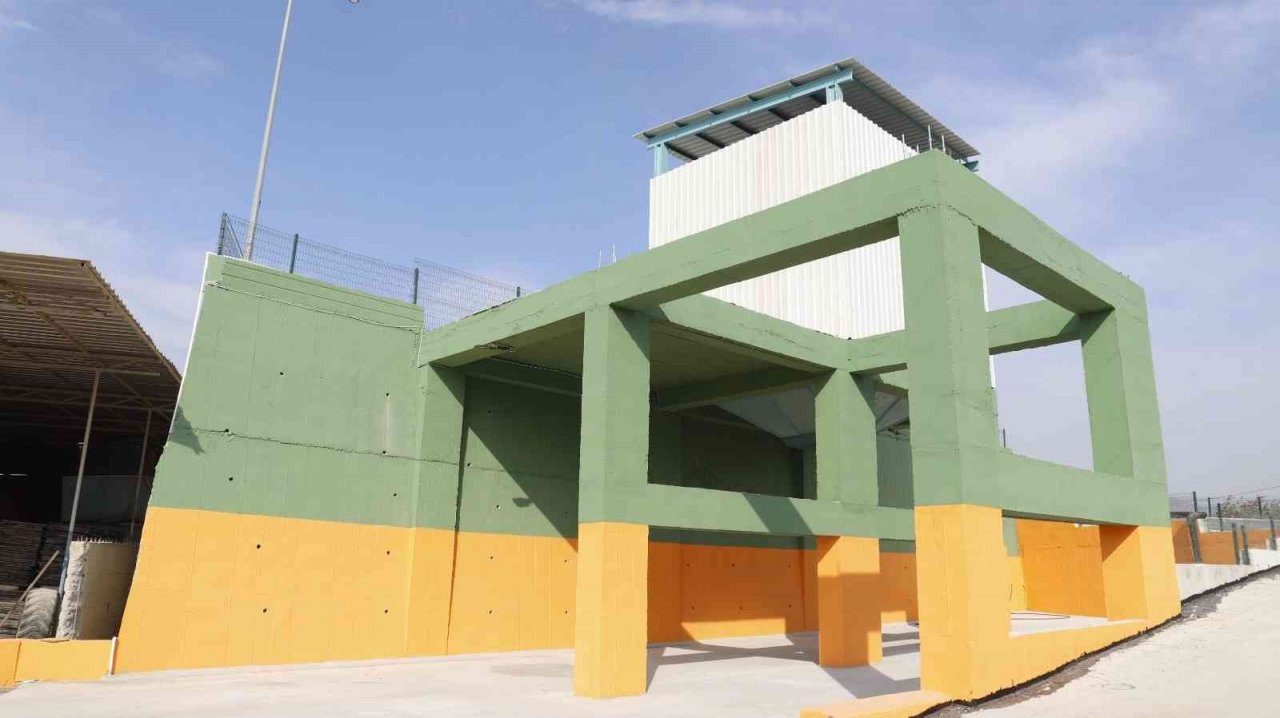 Alaşehir’in çevreci tesiste çalışmalar sürüyor