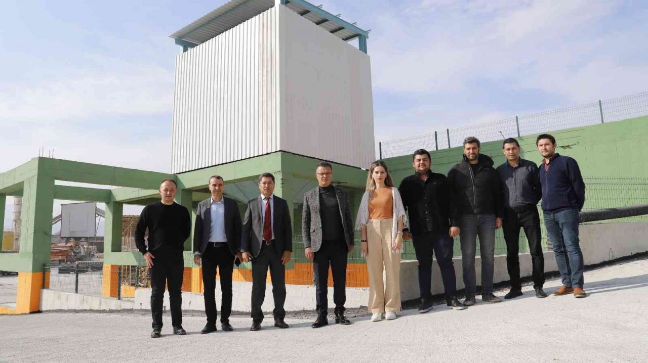 Alaşehir’in çevreci tesiste çalışmalar sürüyor