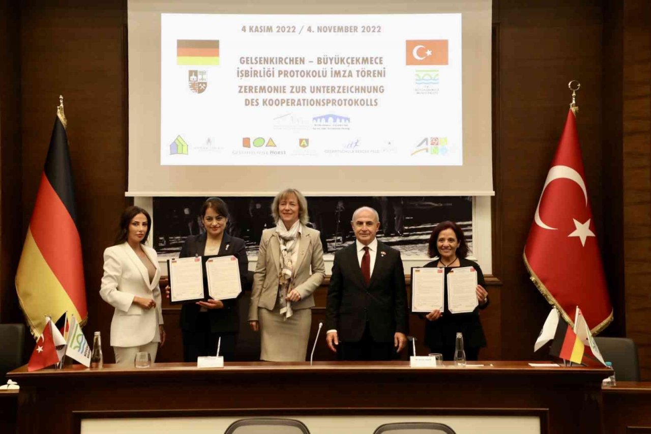 Büyükçekmece ve Gelsenkirchen iklim değişikliği ile birlikte mücadele edecek