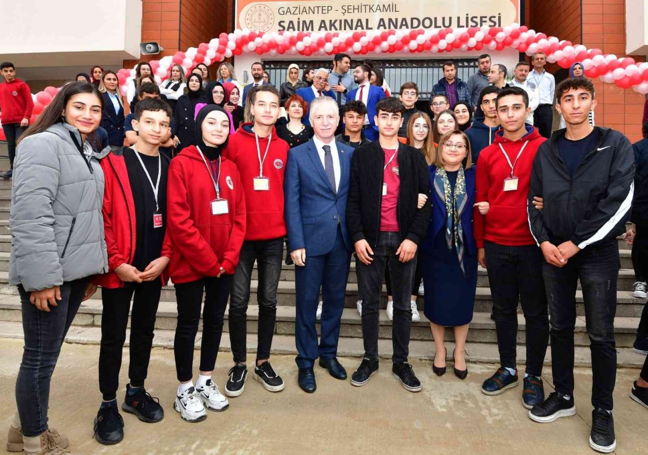 Saim Akınal Anadolu Lisesi’nin açılış töreni gerçekleştirildi