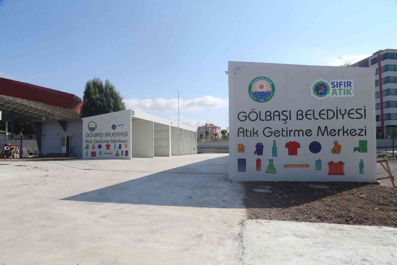 Gölbaşı Belediyesi’nden geri dönüşüm hamlesi