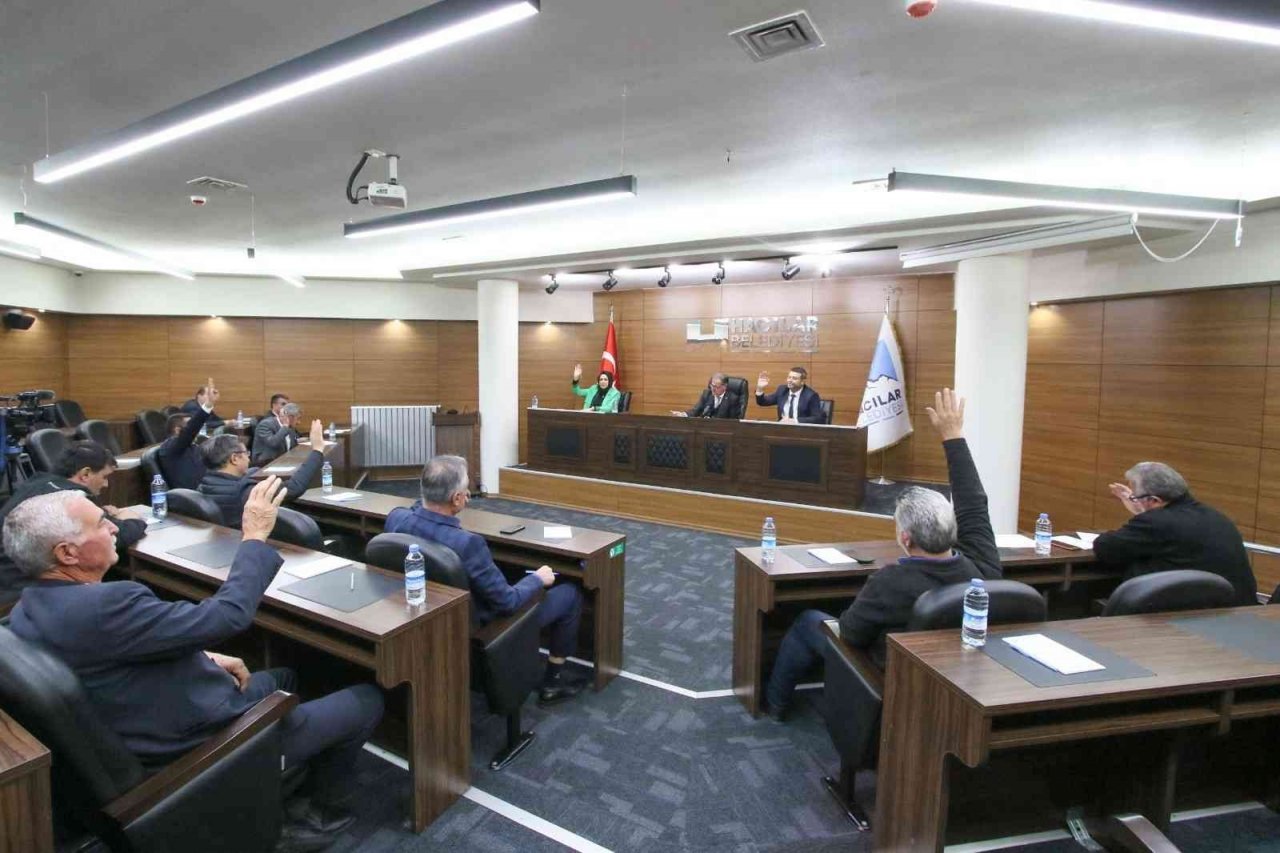 Hacılar Belediye Meclisi Kasım Ayı Toplantısını Yaptı