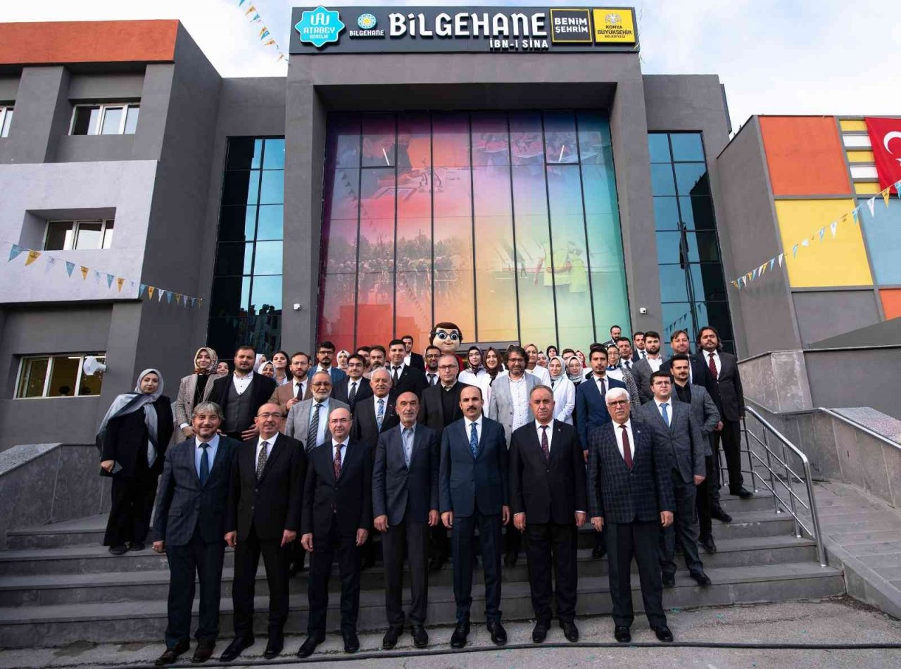 Konya Büyükşehir Belediyesi İbn-i Sina Bilgehanesi açıldı