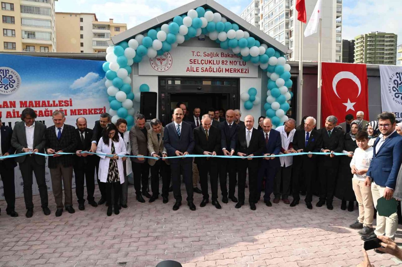 Kılınçarslan 82 no’lu Aile Sağlığı Merkezi açıldı