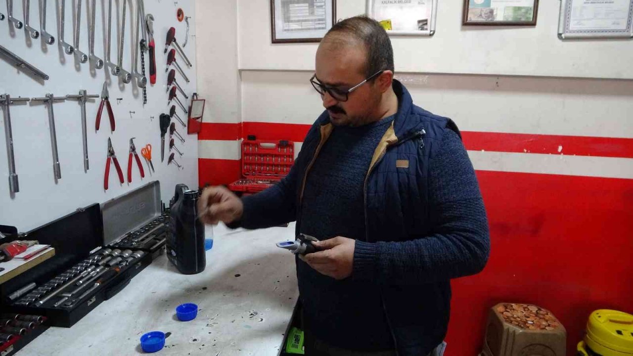 Araç sahiplerine antifriz uyarısı