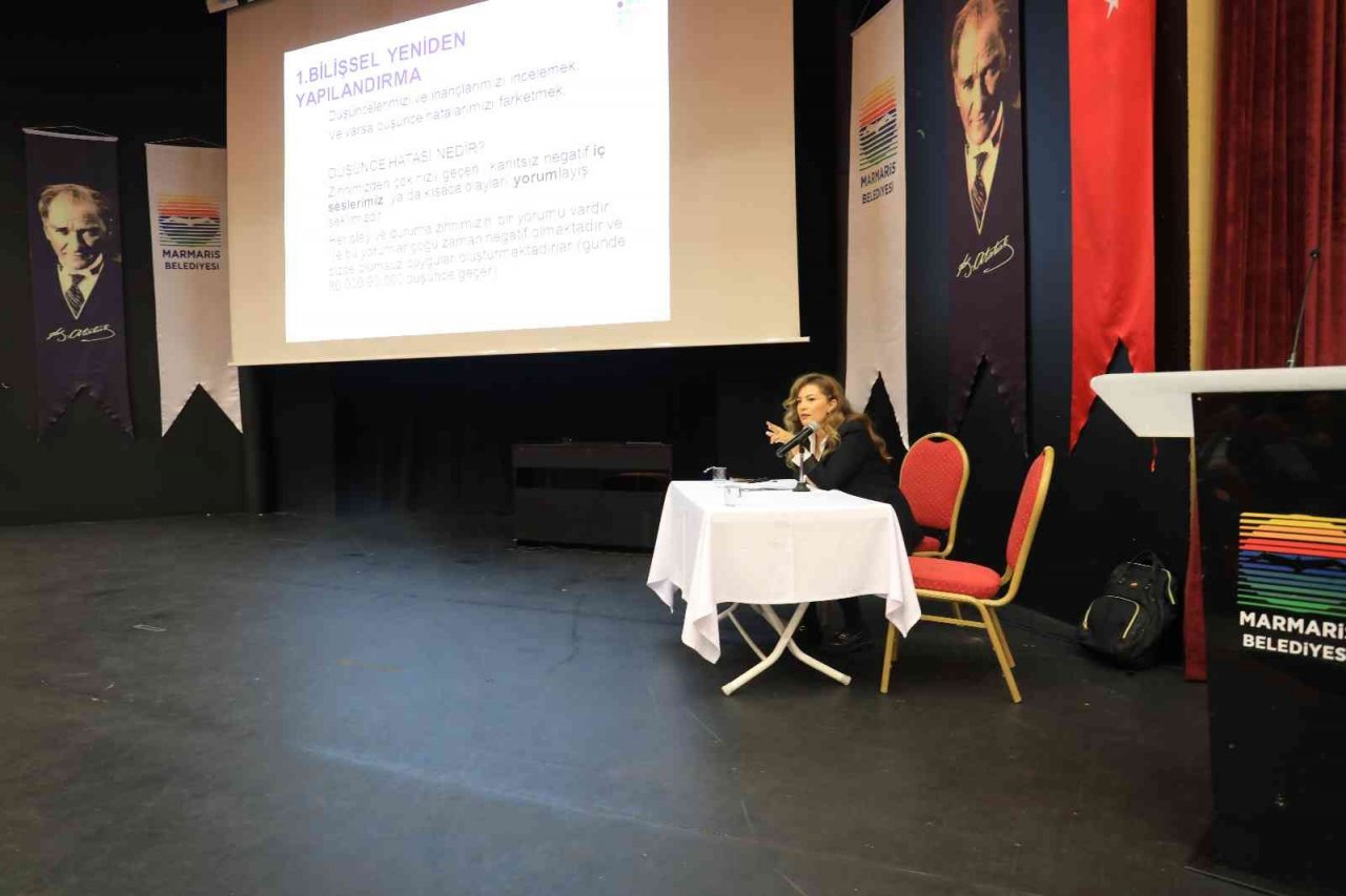 Marmaris Belediyesi personellerine Stres ve Öfke Yönetimi eğitimi verildi