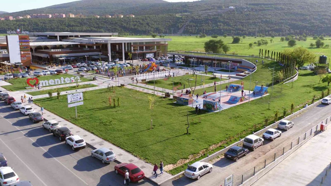 Menteşe’nin yeşil alanlarında artış