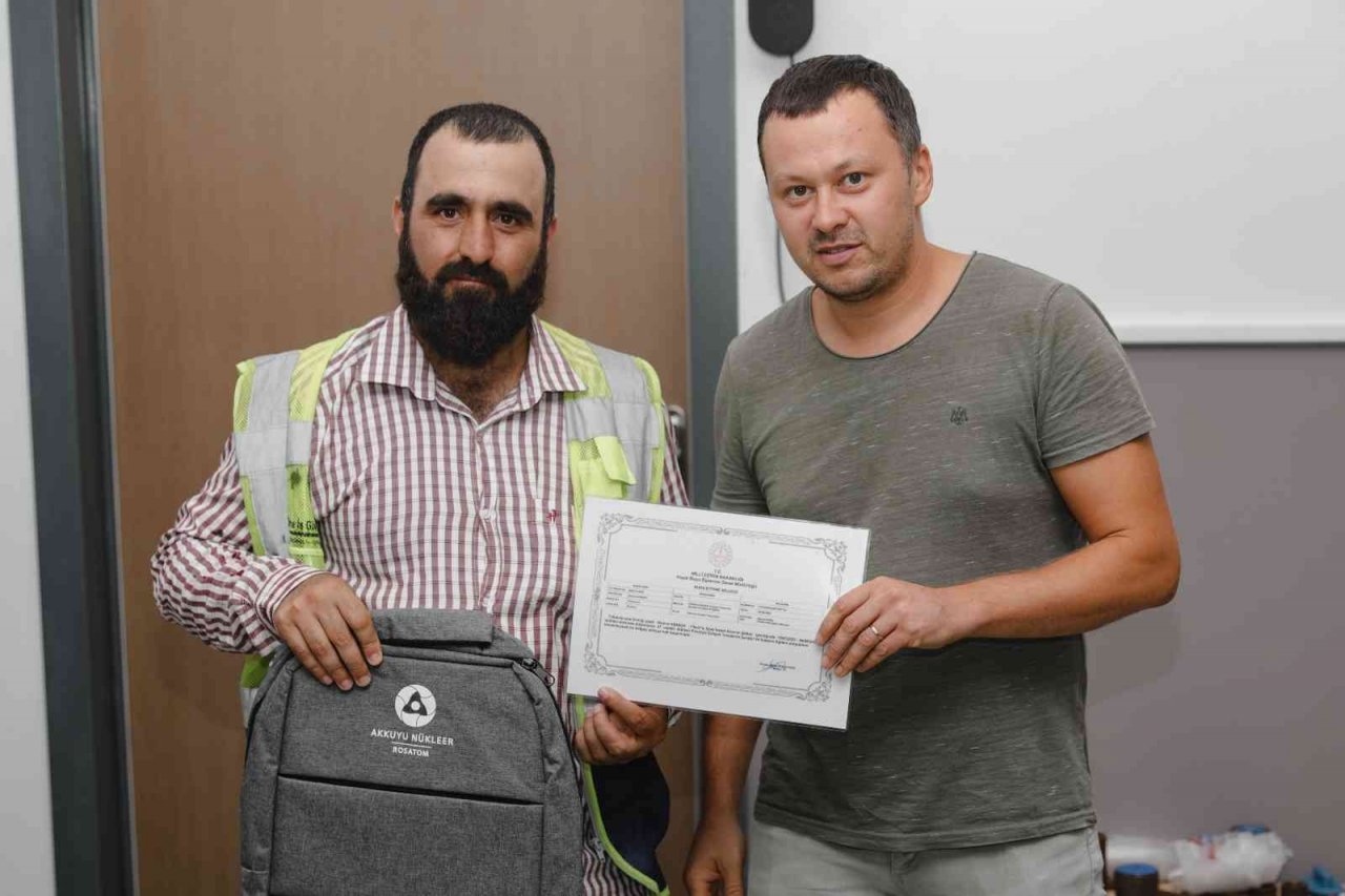 Akkuyu NGS Eğitim Merkezi, ilk mezunlarını verdi