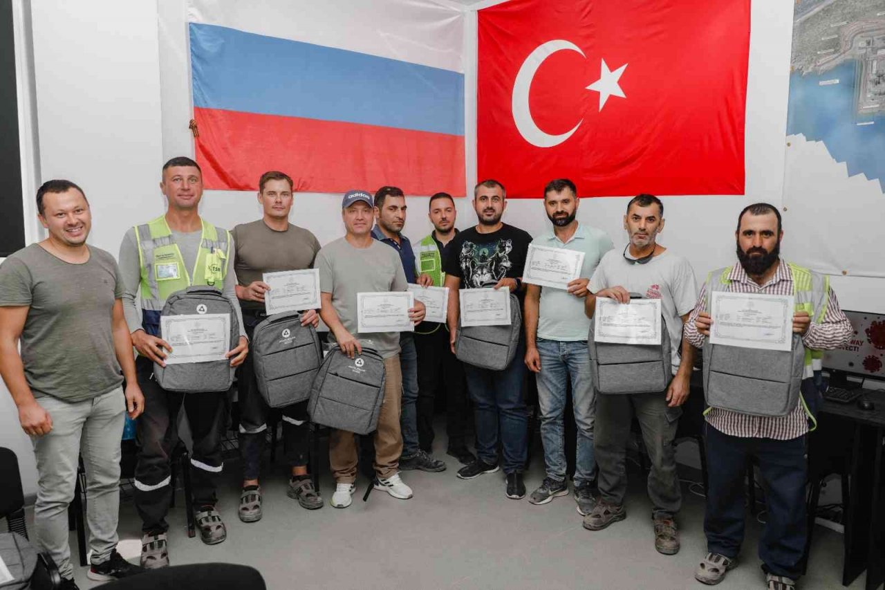 Akkuyu NGS Eğitim Merkezi, ilk mezunlarını verdi