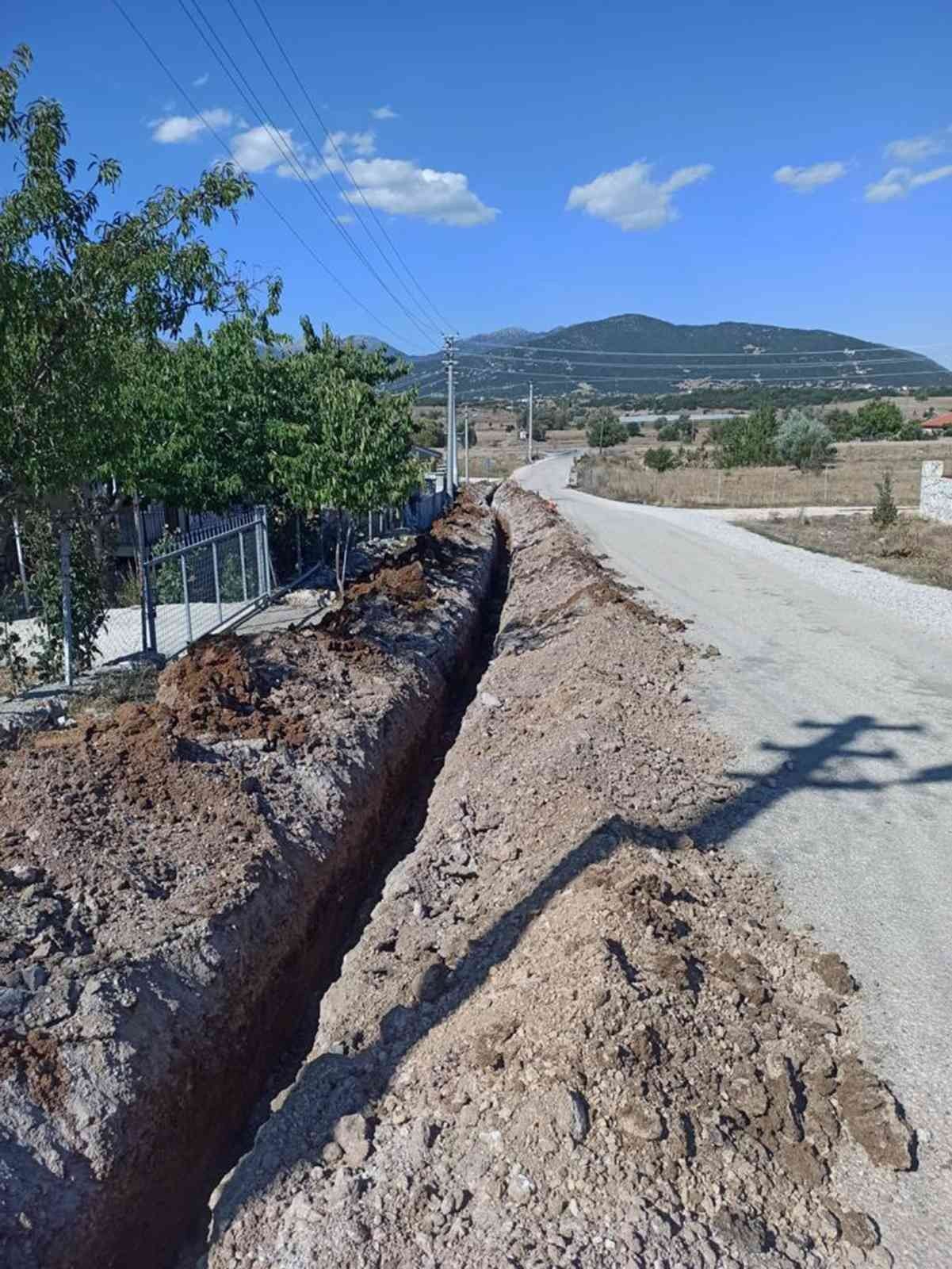 MUSKİ, Seydikemer’de içme suyu çalışmalarını sürdürüyor