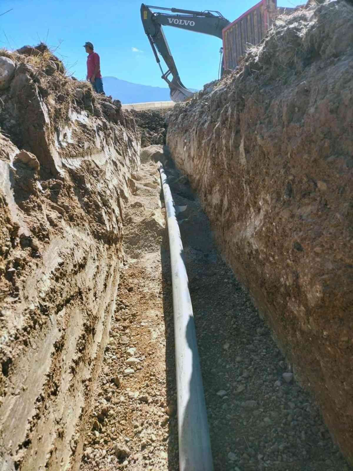 MUSKİ, Seydikemer’de içme suyu çalışmalarını sürdürüyor