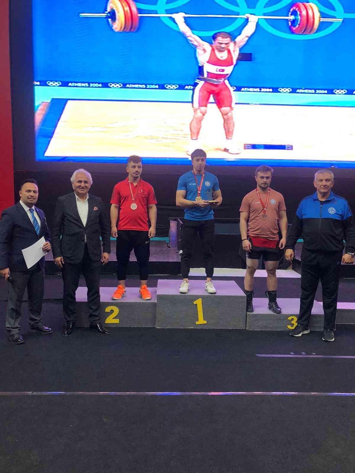 Milli Halterci Karaca Türkiye 2’ncisi oldu