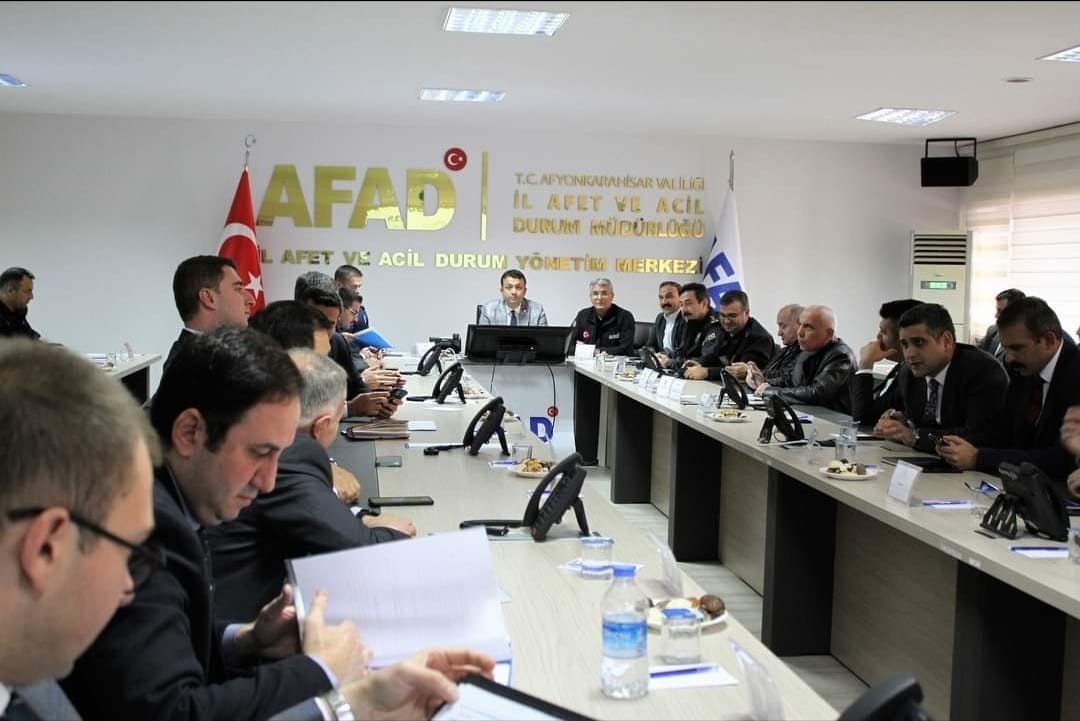 İl Afet ve Acil Koordinasyon Kurulu toplandı