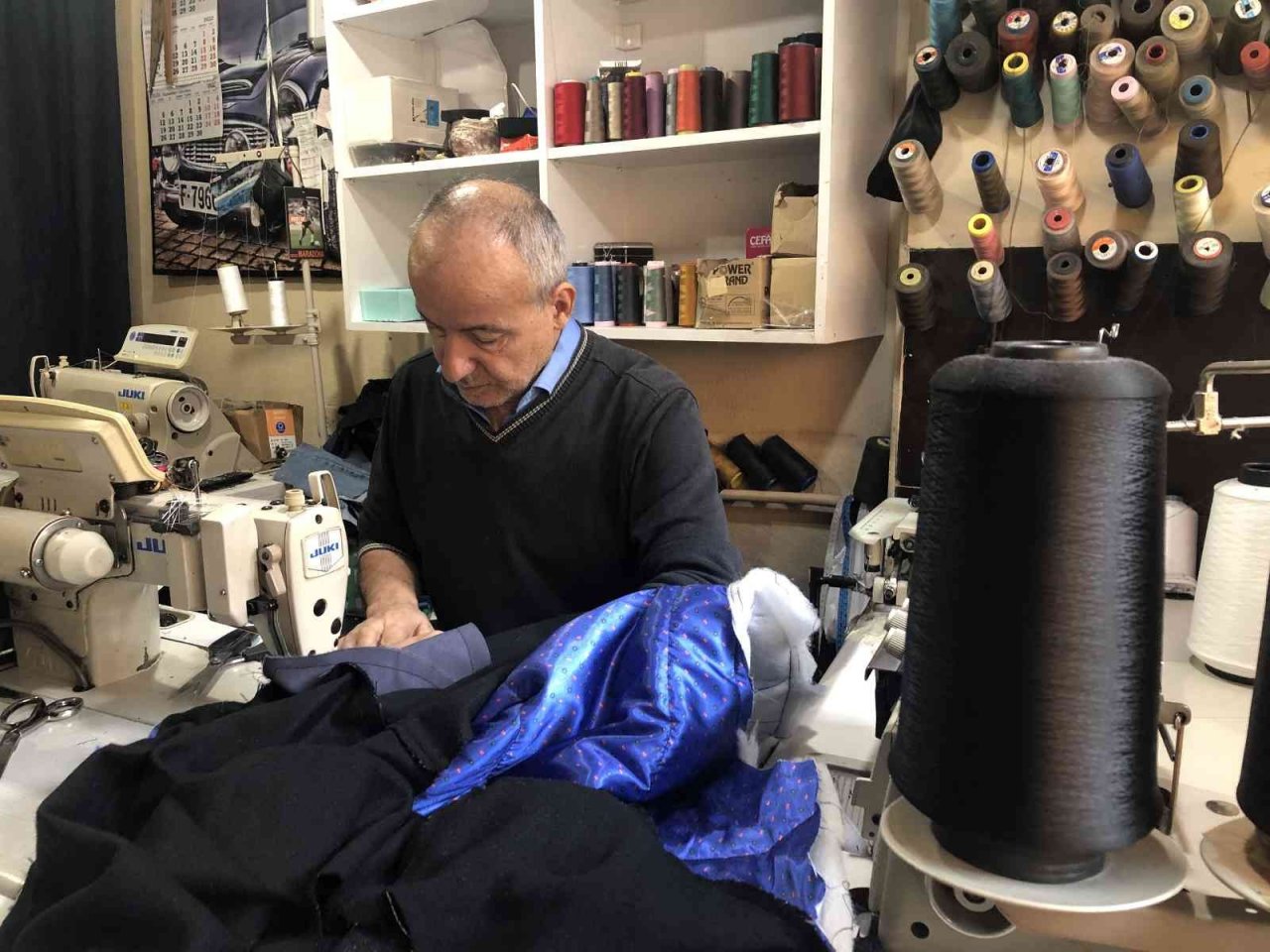 Terzilerin kış mesaisi