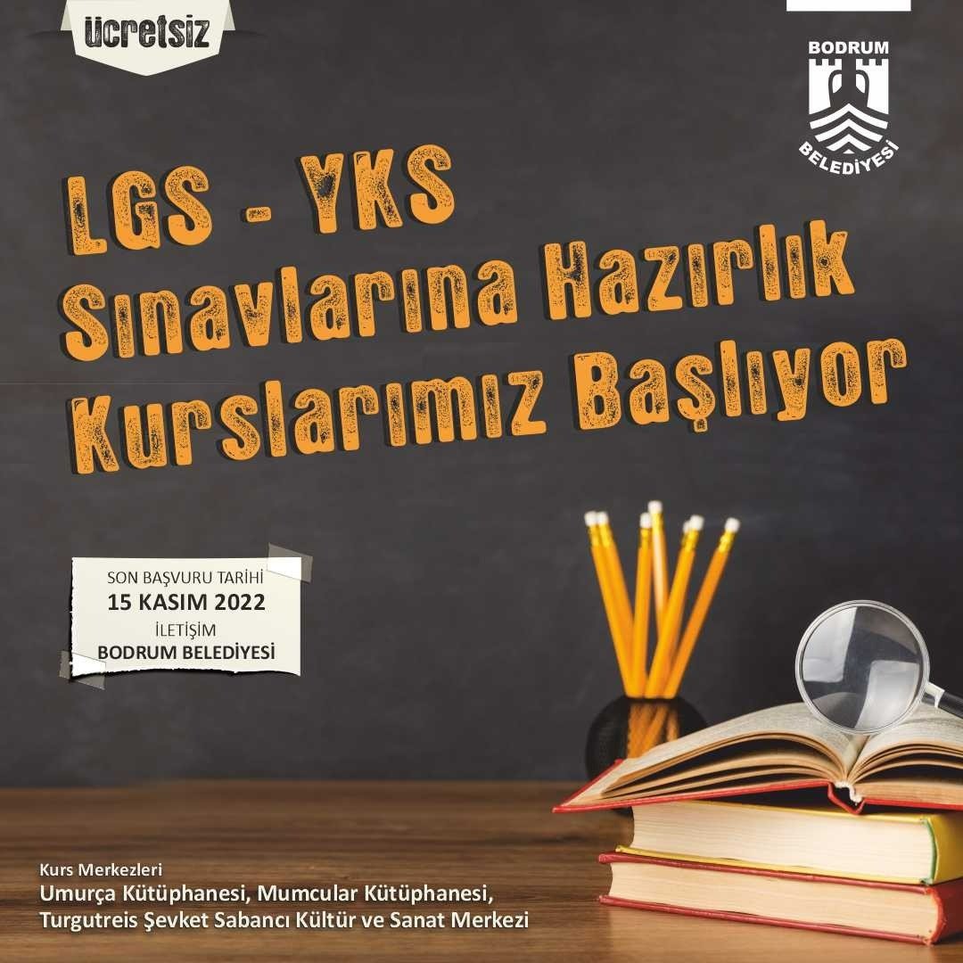 Belediyeden öğrencilere ücretsiz hazırlık kursları