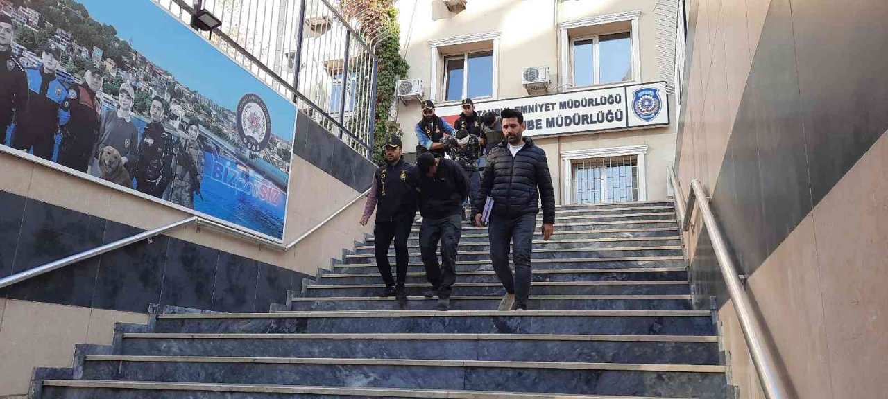 Otomobil malzemelerini çalan 3 şahıs yakalandı