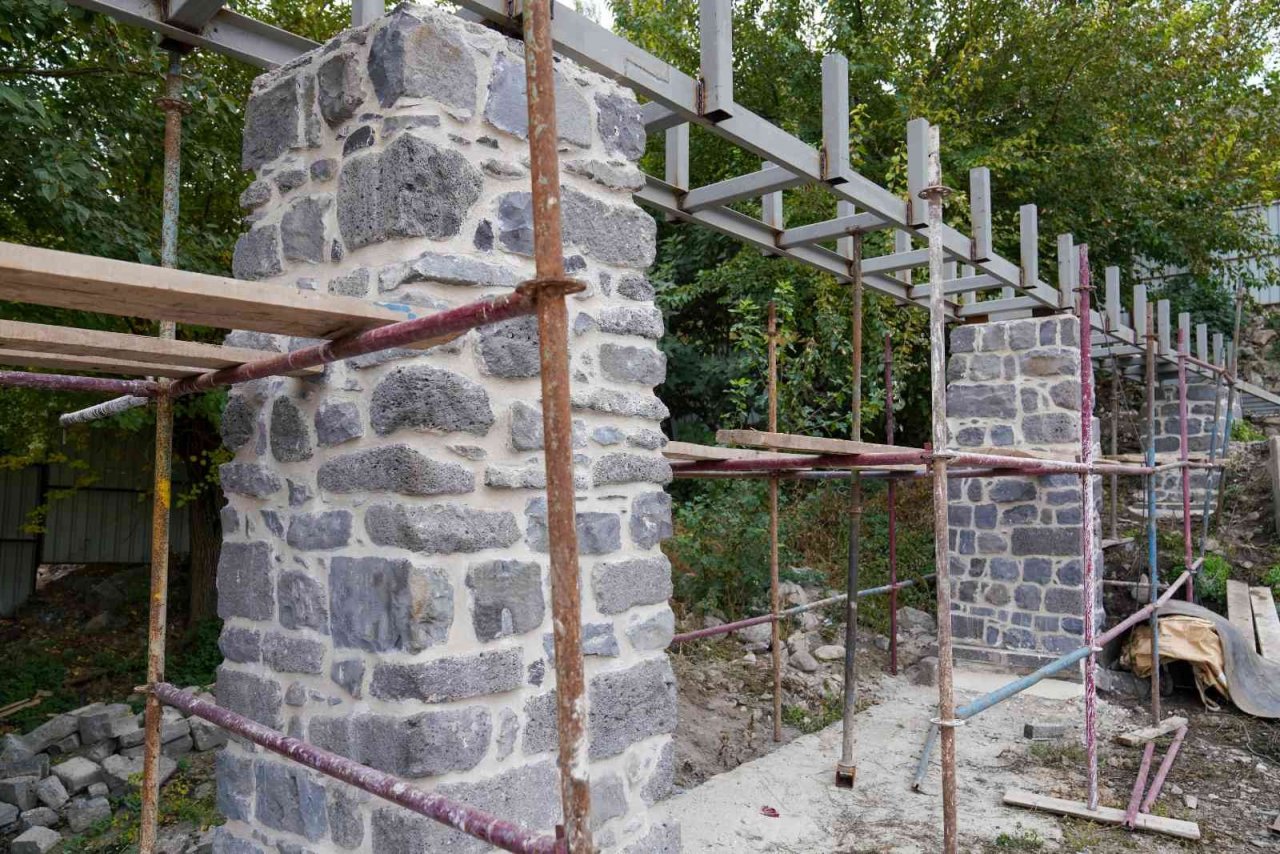 Tarihi değirmenin restorasyonunda sona yaklaşıldı