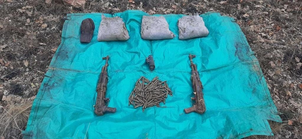 PKK/KCK terör örgütünün mühimmat depoları tek tek imha ediliyor