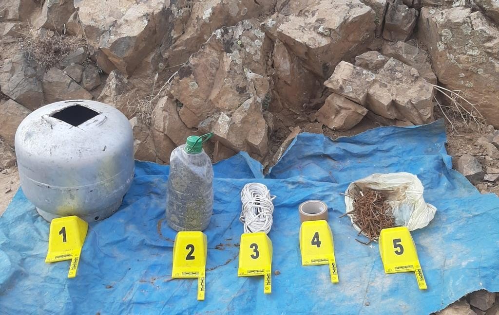 PKK/KCK terör örgütünün mühimmat depoları tek tek imha ediliyor