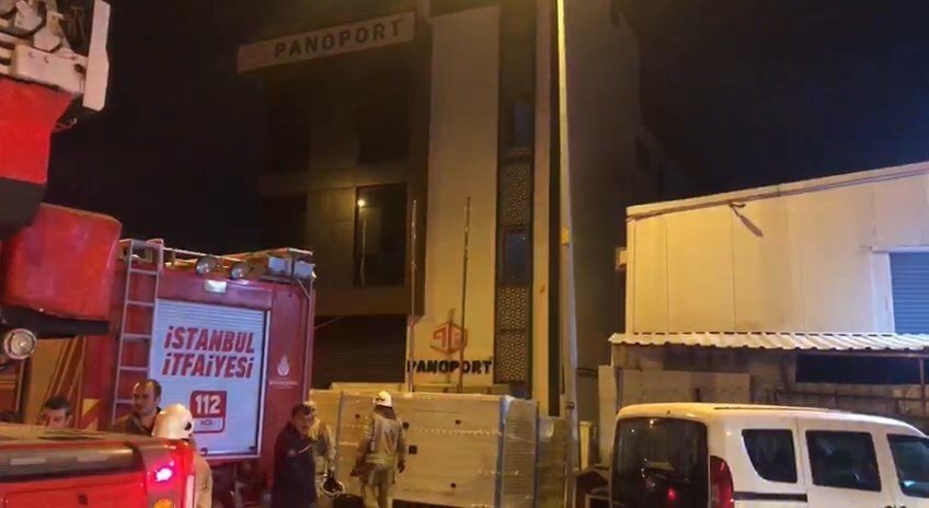 Ataşehir’de iş yerinde oksijen tüpü patladı: 2 yaralı