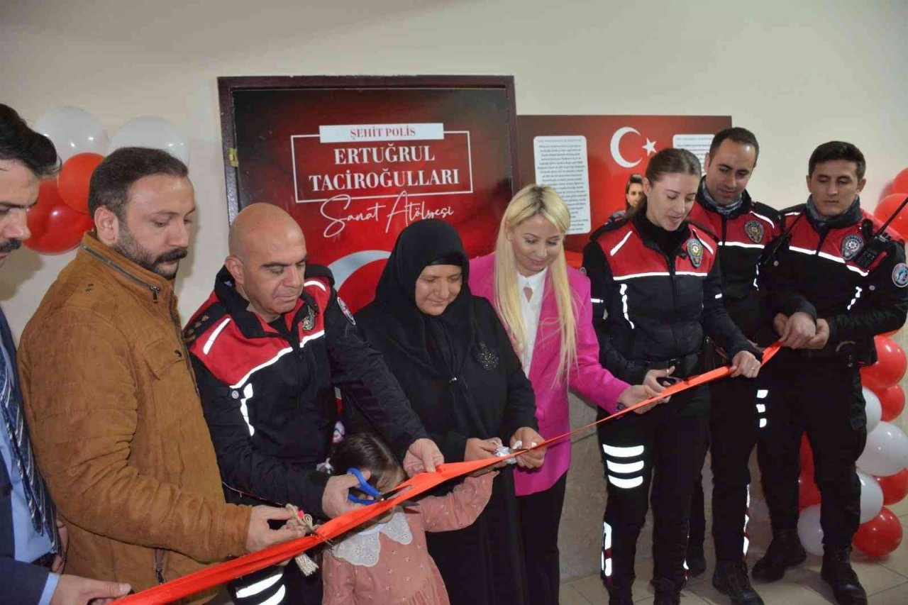 Afyonkarahisar’da şehidin adı ’Sanat Atölyesi’nde yaşatılacak