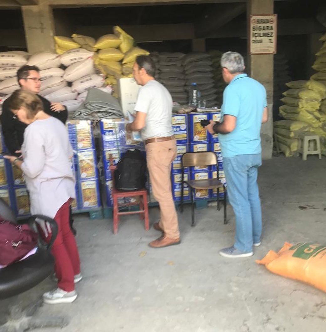 Kimyasal gübre bayilerinde denetim yapıldı