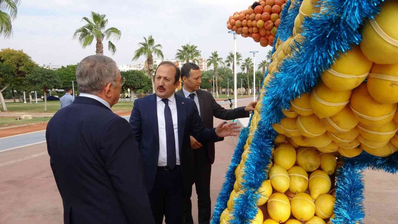 Mersin Uluslararası Narenciye Festivali’nde son hazırlıklar yapılıyor