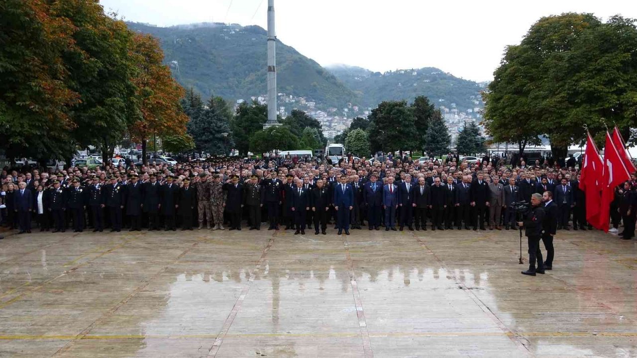 Ordu’da 10 Kasım törenleri