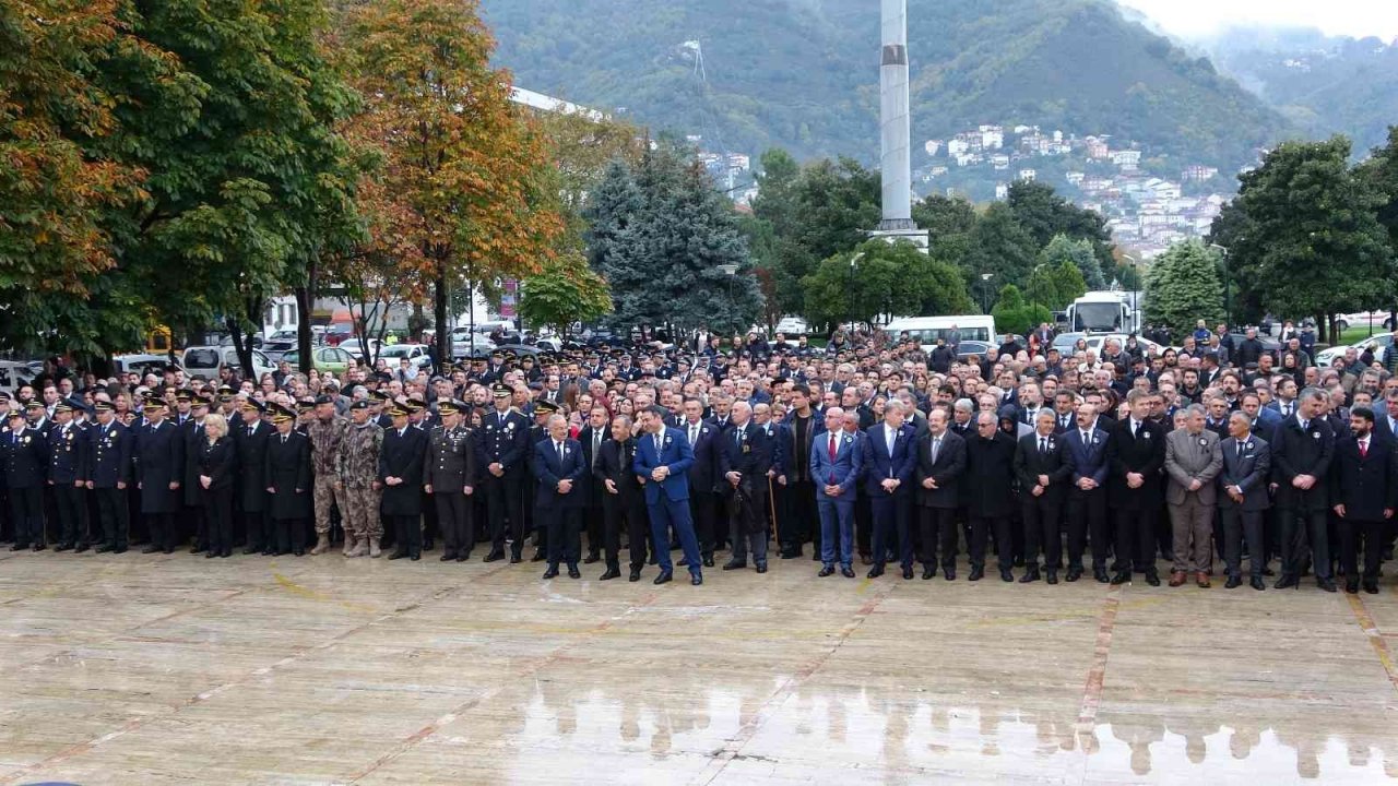 Ordu’da 10 Kasım törenleri